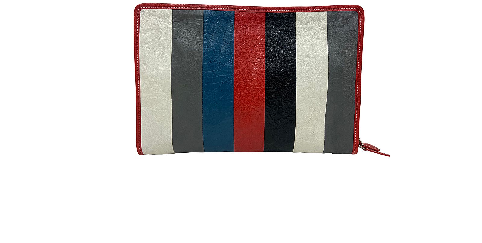 Clutch, 190&euro;, Bolso, Azul/Blanco/Gris/Negro/Rojo, Animal - Piel, Vista trasera