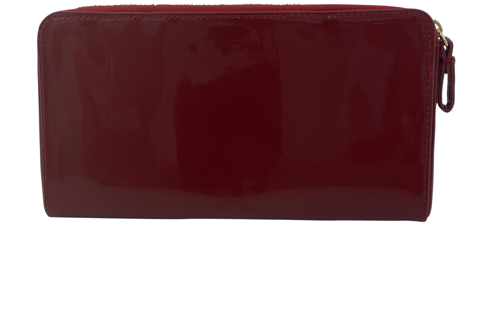 Clutch, 110&euro;, Bolso, Rojo, Cuero - Charol, Vista trasera