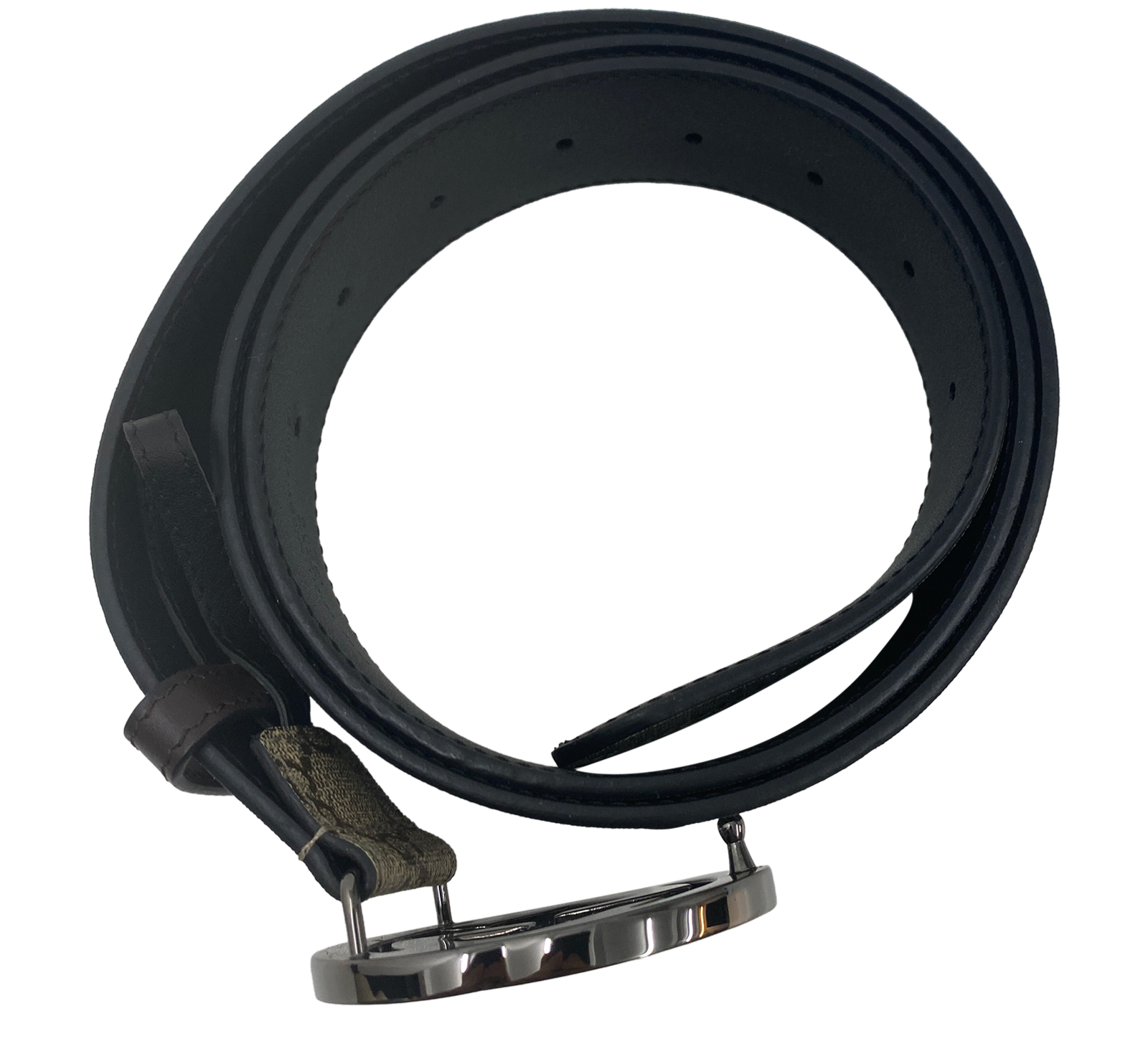 Gucci cinturón, 220&euro;, Accesorios, Beige/Negro, Canvas - General, Vista interior