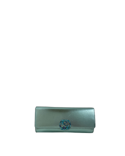 Gucci Sparkling clutch,Piel,Verde/Azul,355633,2
