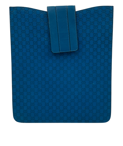 Gucci Funda IPad, 190&euro;, Bolso, Azul, Animal - Piel, Vista frontal