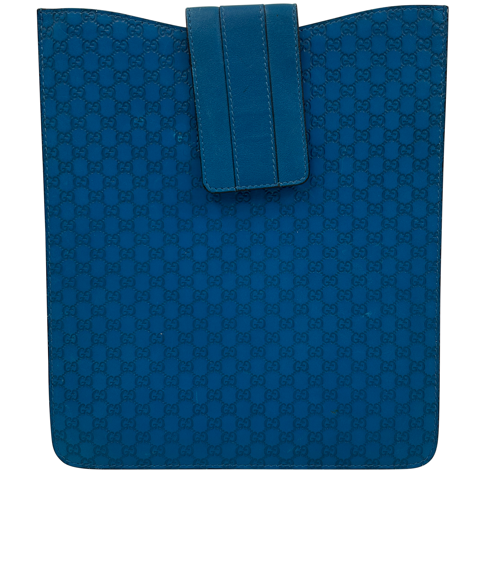 Gucci Funda IPad, 190&euro;, Bolso, Azul, Animal - Piel, Vista frontal