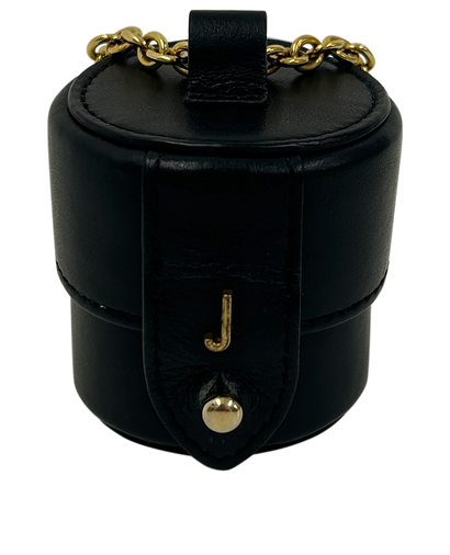 Jacquemus Le Vanity Mini, 80&euro;, Accesorios, Negro, Animal - Piel, Vista frontal