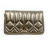 Avenue Wallet, 380&euro;, Bolso, Oro, Animal - Piel, Vista frontal