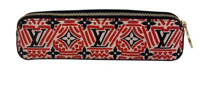 Estuche Giant, 260&euro;, Bolso, Negro/Rojo, Canvas - General, Vista frontal