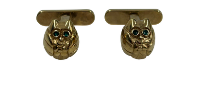 Loewe Gemelos Buhos, 60&euro;, Accesorios, Oro, Metal - Oro, Vista frontal