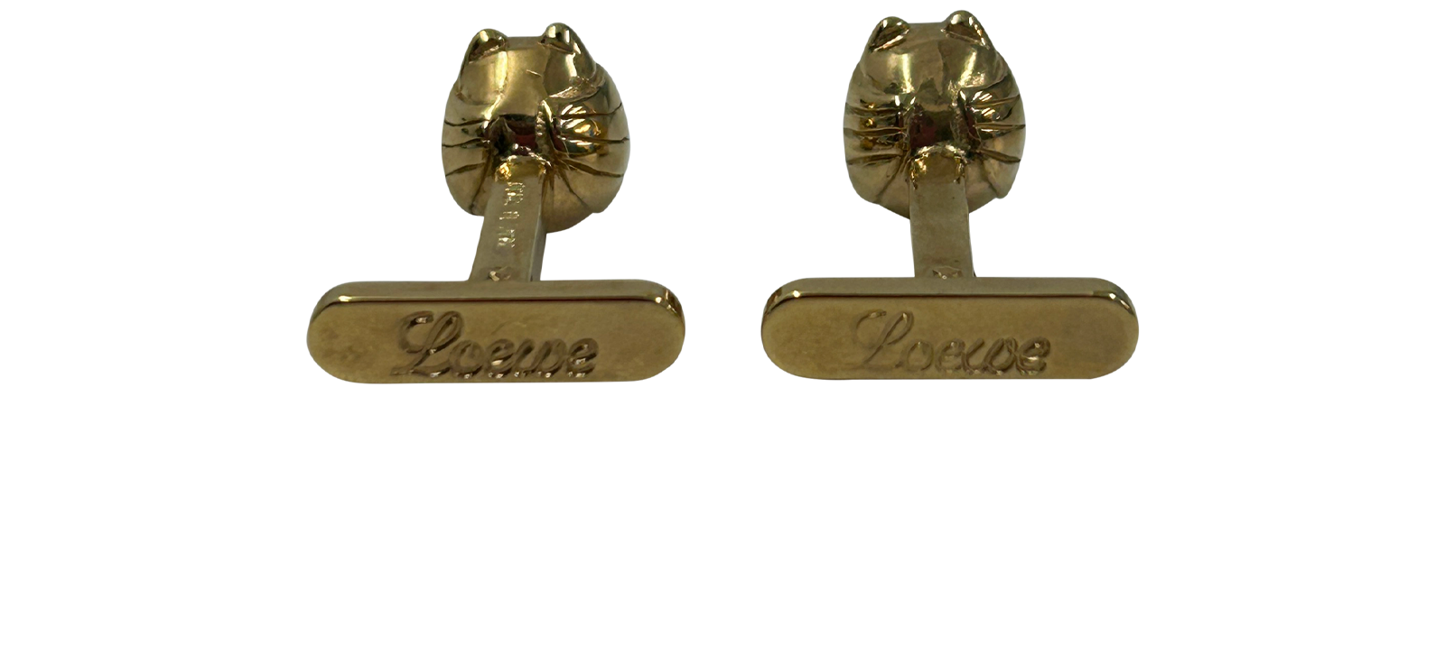 Loewe Gemelos Buhos, 60&euro;, Accesorios, Oro, Metal - Oro, Vista trasera