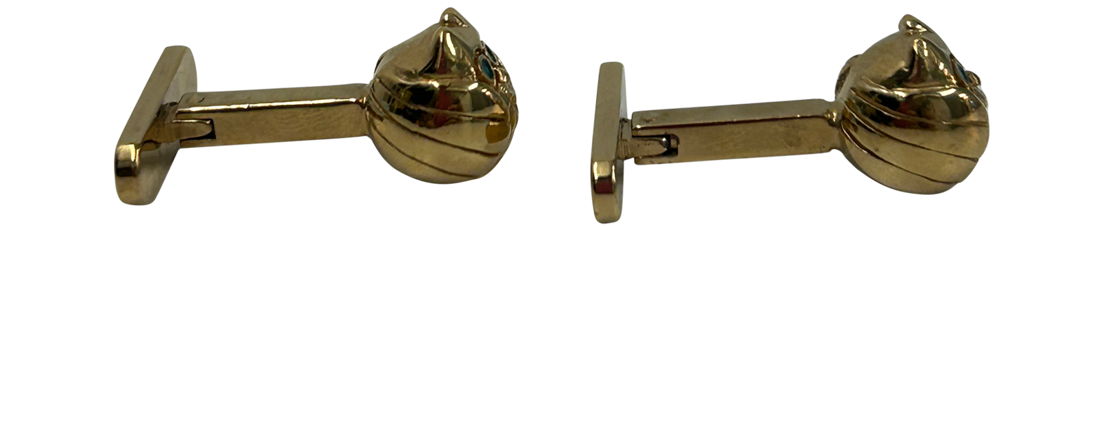 Loewe Gemelos Buhos, 60&euro;, Accesorios, Oro, Metal - Oro, Vista lateral
