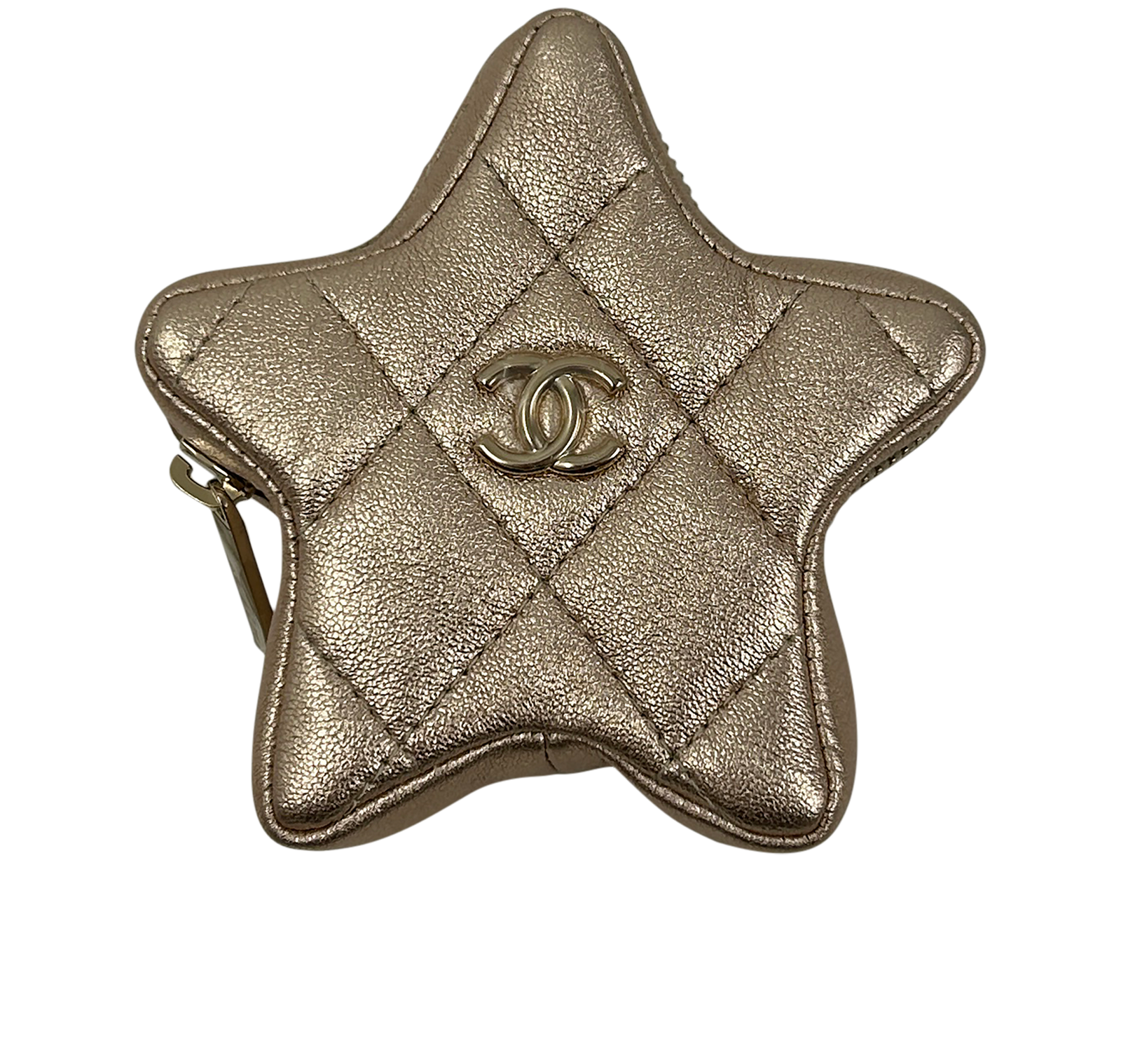 Chanel Charm Estrella, 990&euro;, Accesorios, Oro, Animal - Piel, Vista frontal