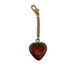Gucci Charm Fresa, Acetato,Rojo, 3*