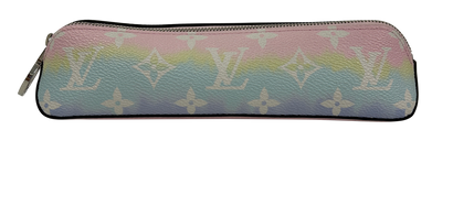 Louis Vuitton Portalapices, 260&euro;, Accesorios, Amarillo/Azul/Rosa, Canvas - General, Vista frontal