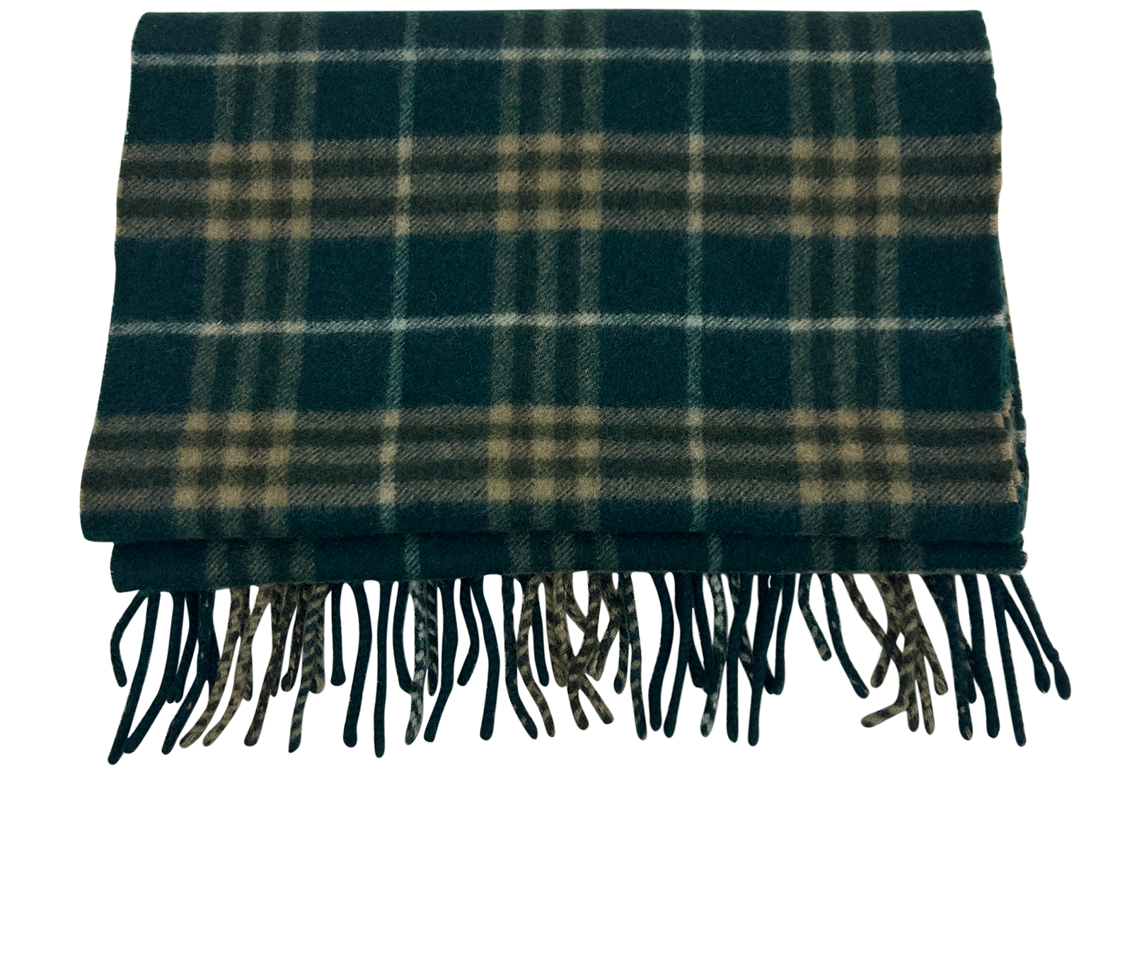 Burberry Scarf, 140&euro;, Accesorios, Verde, Lana - Cachemira, Vista trasera