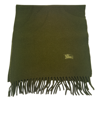 Burberry Bufanda, 100&euro;, Accesorios, Verde, Lana - General, Vista frontal