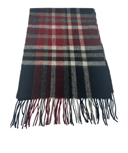 Burberry Bufanda,Lana,Novac,Rojo/Azul Marino,3*