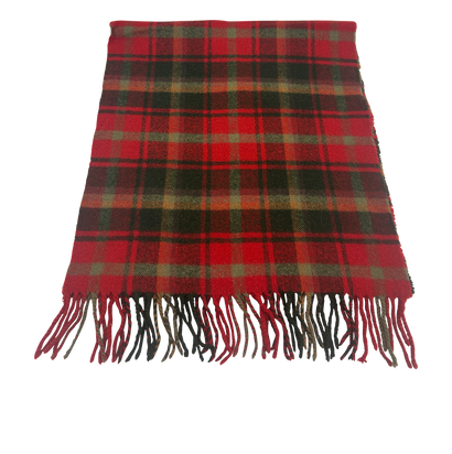 Burberry Bufanda, 100&euro;, Accesorios, Rojo/Verde, Lana - General, Vista frontal