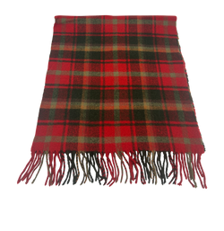 Burberry Bufanda,Lana,Novac,Roja/Verde,3*