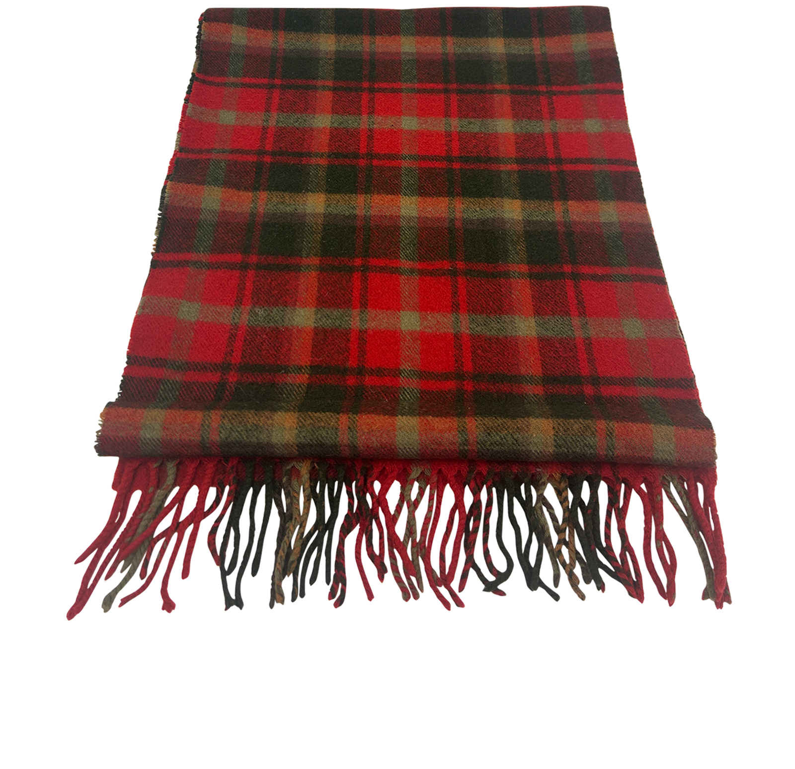 Burberry Bufanda, 100&euro;, Accesorios, Rojo/Verde, Lana - General, Otros tipos de vista