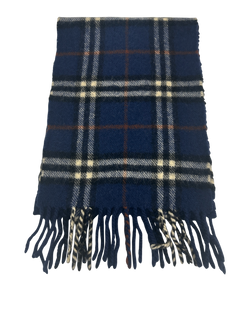 Burberry Bufanda,Lana,Novac,Azul Marino/Gris,3*