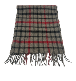 Burberry Bufanda,Lana,Novac,Gris/Rojo/Negro,3*
