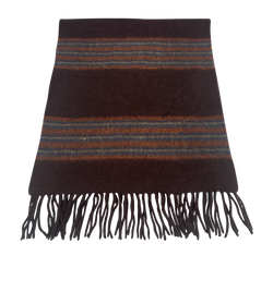 Burberry Bufanda,Lana,Rayas,Marron/Naranja,3*