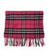 Burberry Bufanda Lana, 100&euro;, Accesorios, Negro/Rosa, Lana - Cachemira, Vista frontal