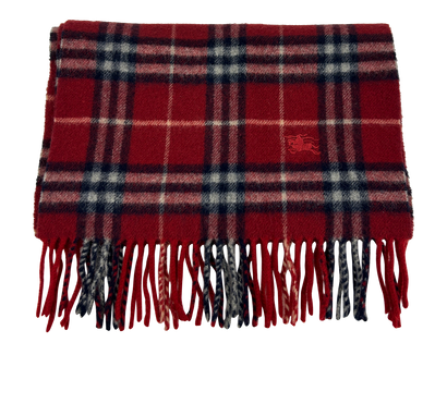 Burberry Bufanda Corta, 120€, Accesorios, Rojo, Lana - General, Vista frontal
