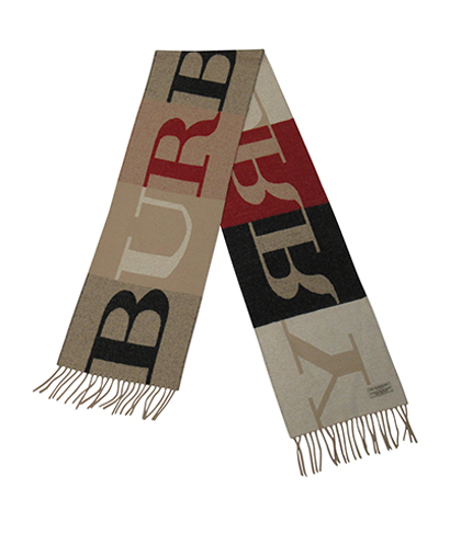 Burberry Bufanda, 120&euro;, Accesorios, Beige/Negro/Rojo, Lana - General, Vista frontal