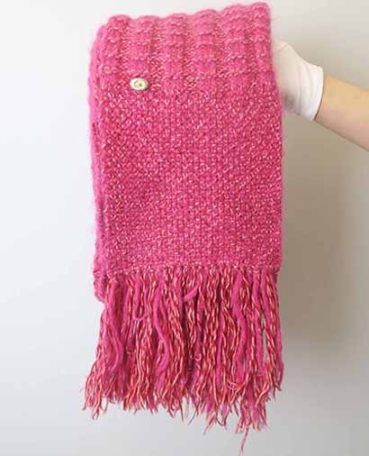 Chanel Bufanda, 150&euro;, Rosa, Lana - General, Vista frontal
