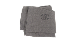 Chanel Manta, Cashmere, Gris, Box, DB,4