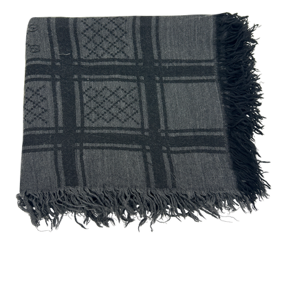 Gucci Chal, 240&euro;, Accesorios, Gris, Lana - General/Seda - General, Vista frontal