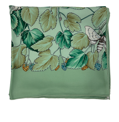Hermes Pañuelo, 240&euro;, Accesorios, Verde, Seda - General, Vista frontal