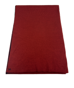 Hermes Bufanda,Bi Color,Cashmere/Seda,Rojo/Azul,3*