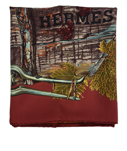 Hermes Pañu, 320&euro;, Accesorios, Marrón/Negro, Seda - General, Vista frontal