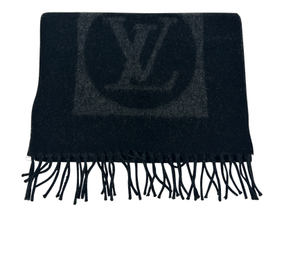 Louis Vuitton Bufanda, 180&euro;, Accesorios, Gris/Negro, Lana - Cachemira, Vista frontal