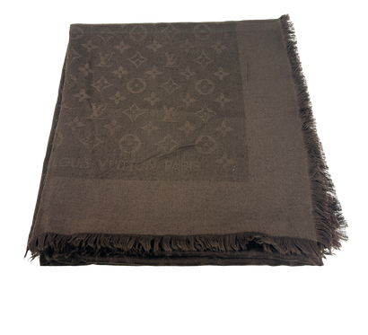 Louis Vuitton Chal, 340&euro;, Accesorios, Marrón, Lana - Cachemira/Seda - General, Vista frontal