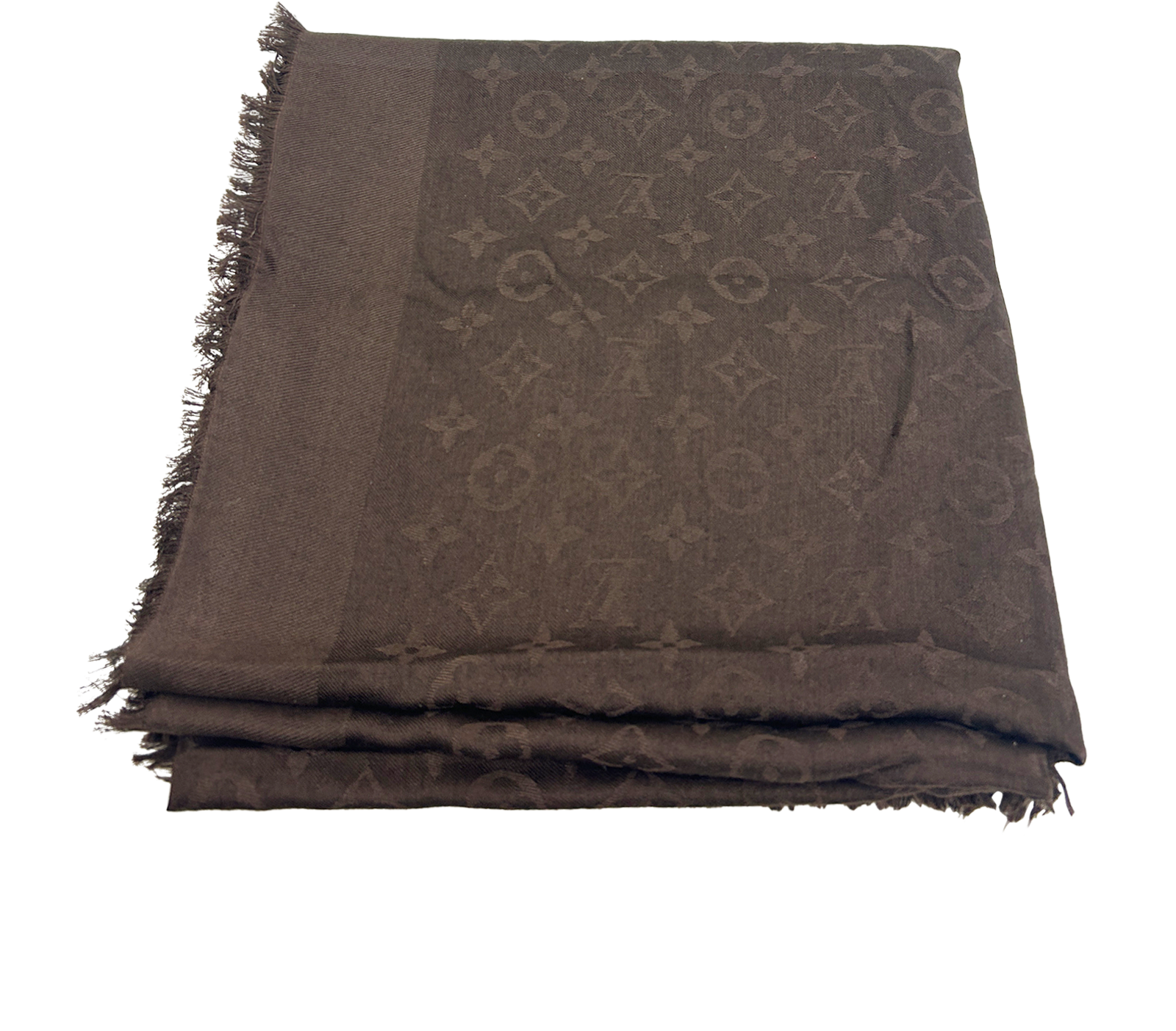 Louis Vuitton Chal, 340&euro;, Accesorios, Marrón, Lana - Cachemira/Seda - General, Otros tipos de vista