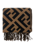Fendi Bufanda, 400&euro;, Accesorios, Marrón/Negro, Lana - Cachemira, Otros tipos de vista