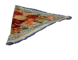 Hermés Pañuelo Plisado,Roseraie,Rojo/Azul/Balnco,2*