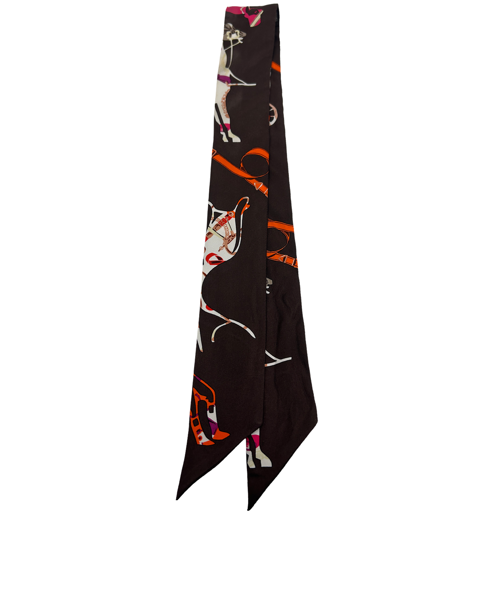 Hermes Twilly, 150&euro;, Accesorios, Beige/Marrón, Seda - General, Vista trasera