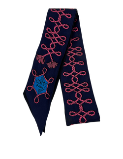 Hermes Twilly, Seda, Indigo, 3*