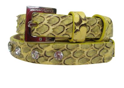 Dolce & Gabbana Cinturon Serpiente Cristales, vista frontal