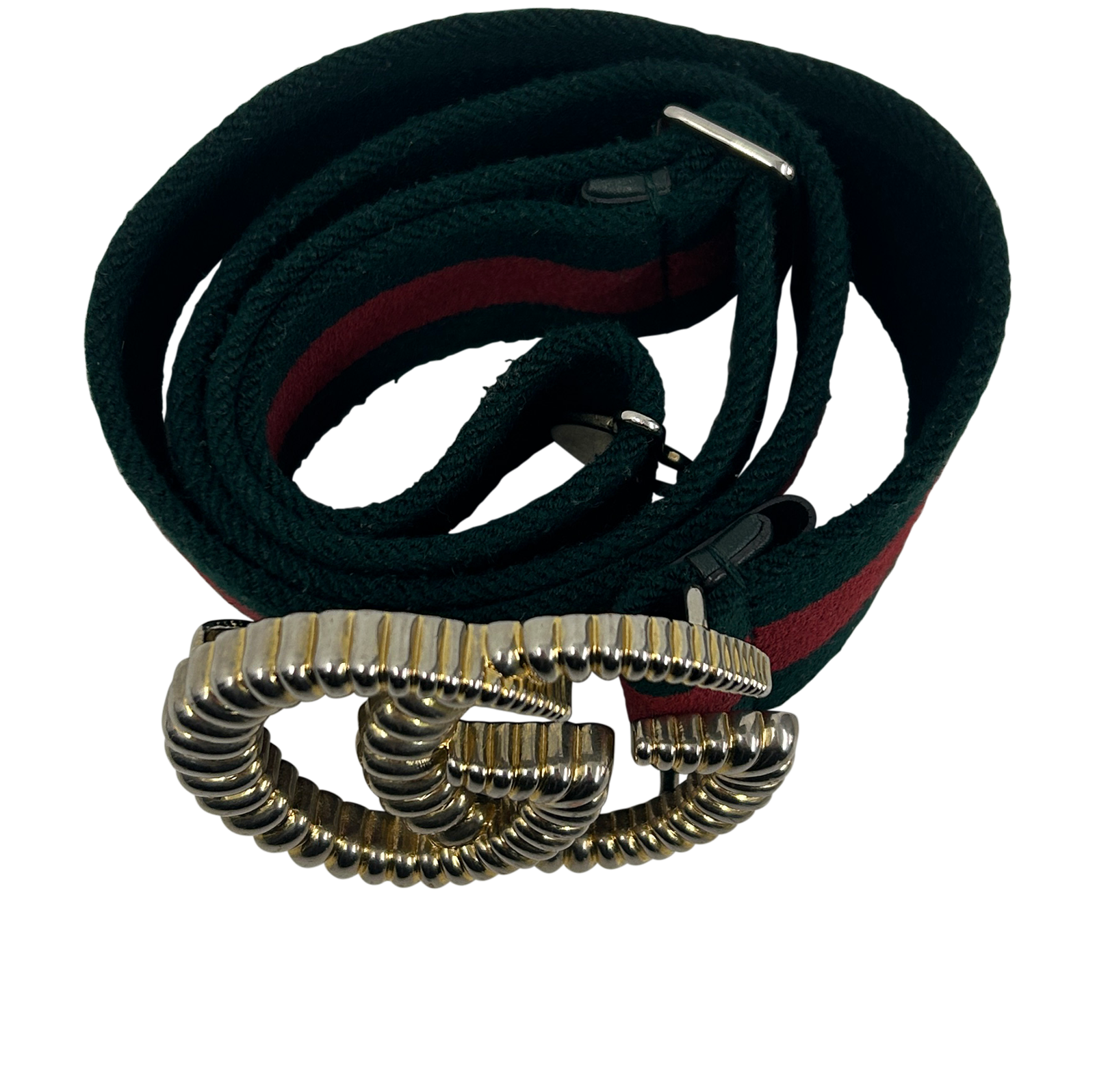 Gucci Cinturón, 190&euro;, Accesorios, Rojo/Verde, Tejido - General, Vista interior