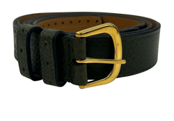 Loewe Cinturón, Piel, Verde, 3