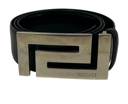 Versace Cinturón 110, Piel,Negro,2