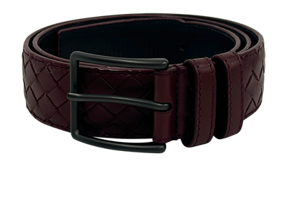 Bottega Veneta Cinturón Intrecciato, 290&euro;, Accesorios, Morado, Animal - Piel, Vista frontal