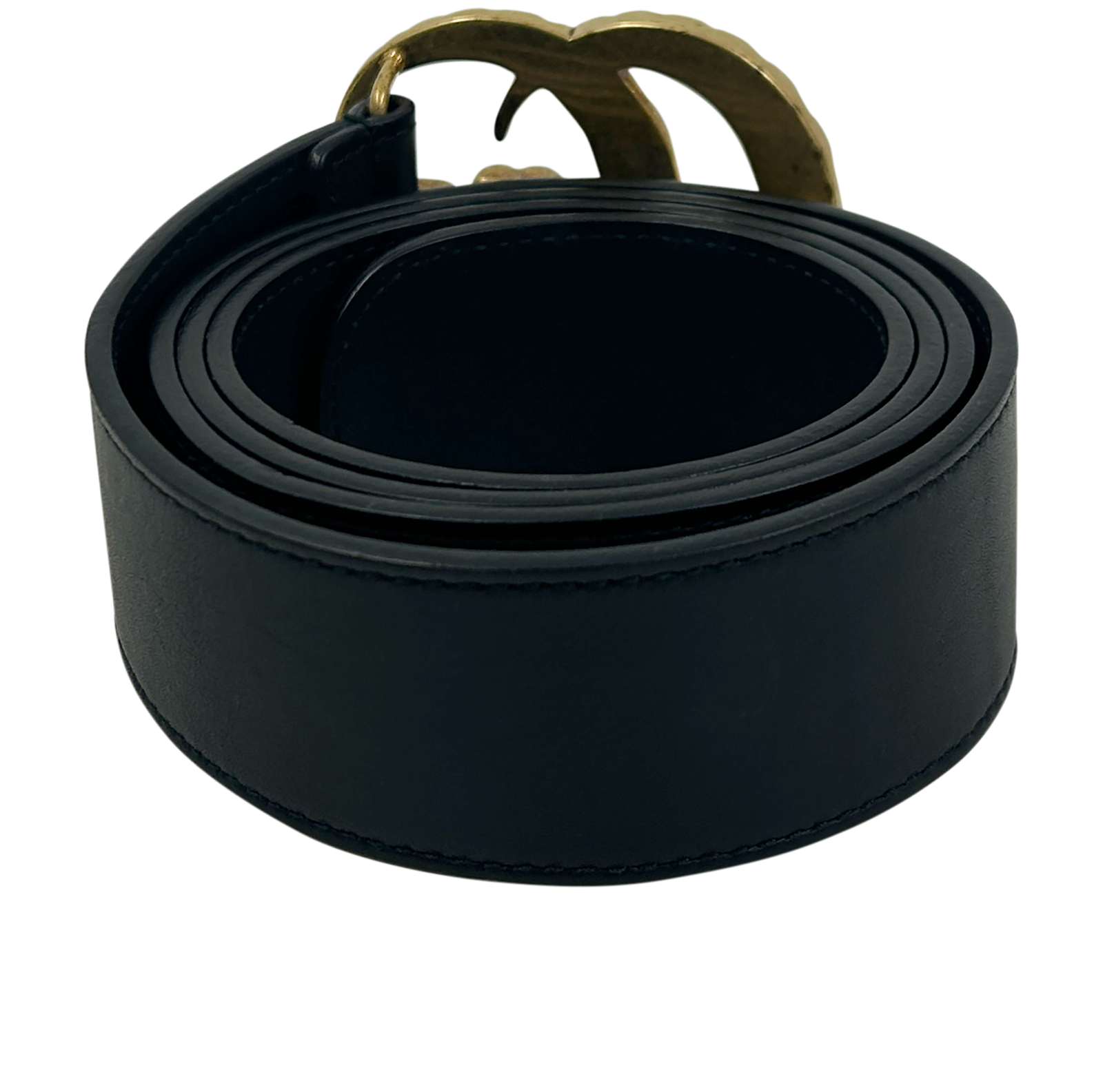 Gucci Cinturon GG Large Perlas, 290&euro;, Accesorios, Negro, Animal - Piel, Vista trasera