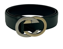 Gucci Cinturon 95, Piel, Verde,2