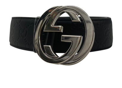 Gucci Cinturón, 200&euro;, Accesorios, Negro, Animal - Piel, Vista frontal