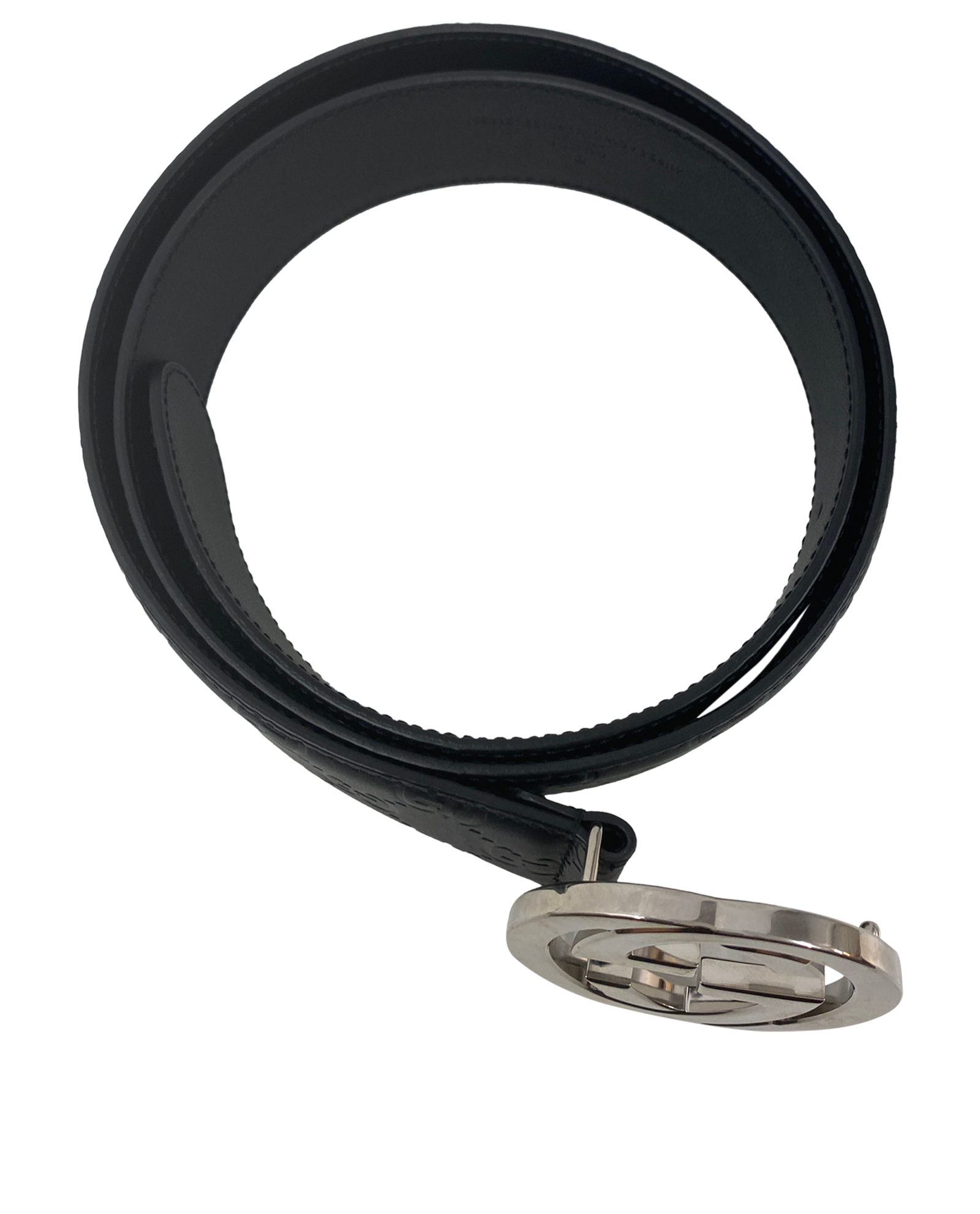 Gucci Cinturón, 200&euro;, Accesorios, Negro, Animal - Piel, Vista interior