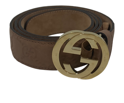 Gucci Cinturón Horsebit, vista frontal